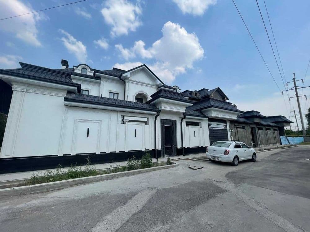 (Добрый) махалла Амир Темур, 4 сот, 450 м², 3 уровня, 7 комнат, Новый — 1