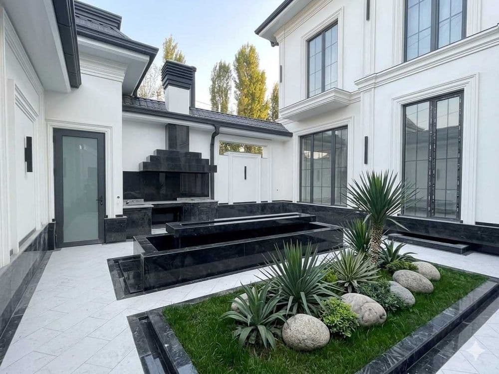 (Добрый) махалла Амир Темур, 4 сот, 450 м², 3 уровня, 7 комнат, Новый — 2
