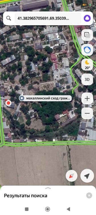 Кибрай 5 мин от Сельхоз института 9 Соток участок с выодом к речке. — 3