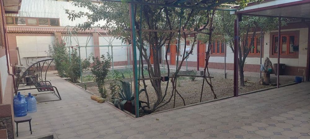Пиштган гиштдан курилган, 6 сотихли тайер ховли, ертула килинган — 3