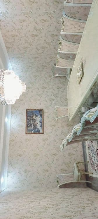 Нукусте 2021 жылы тазадан салынган 2 этажлы коттедж затлары мн сатылад — 3