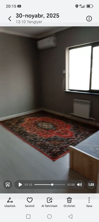 Yangiyer shahrida 2 xonali kvartira sotiladi. — 3