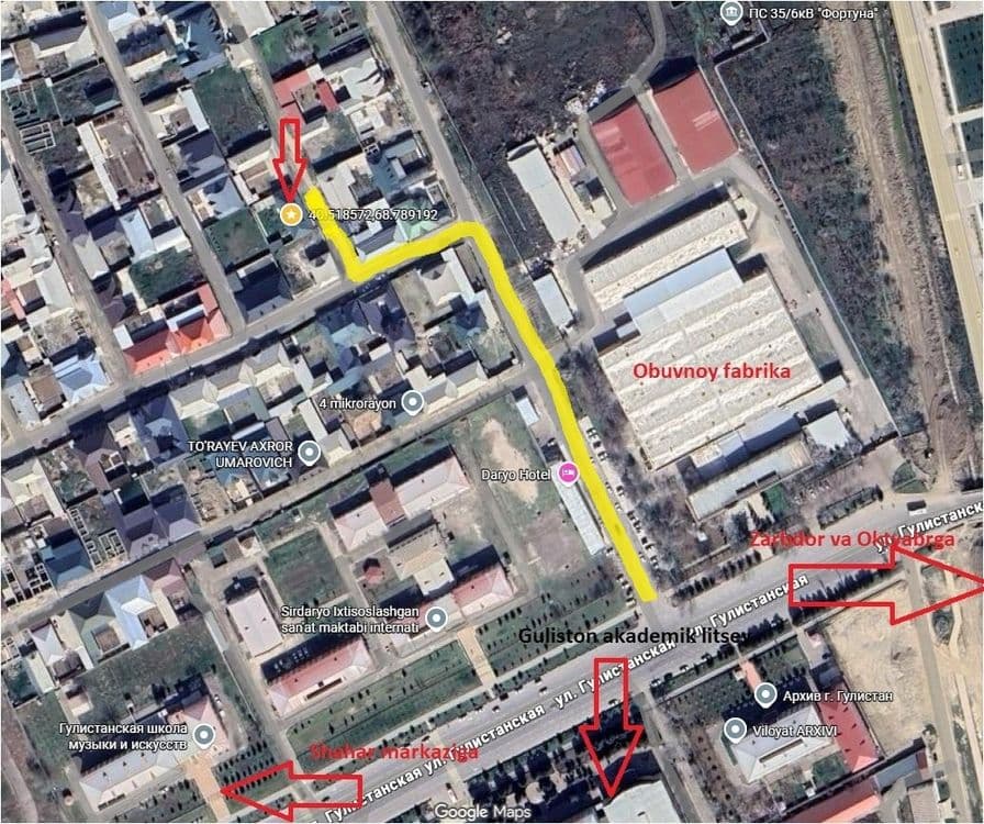 Guliston shahrida tayyor hovli — 2