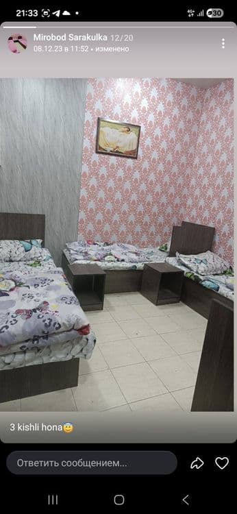 Квартира посуточно,Арзон кунлик ижара уй,Хостел,Hostel,Xostel, — 4