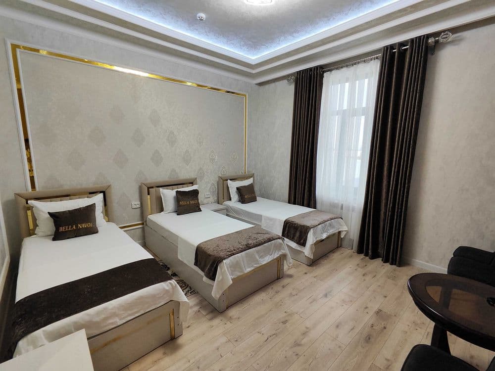 Bella Navoi mehmonxona Lux xona 3 kishilik — 1
