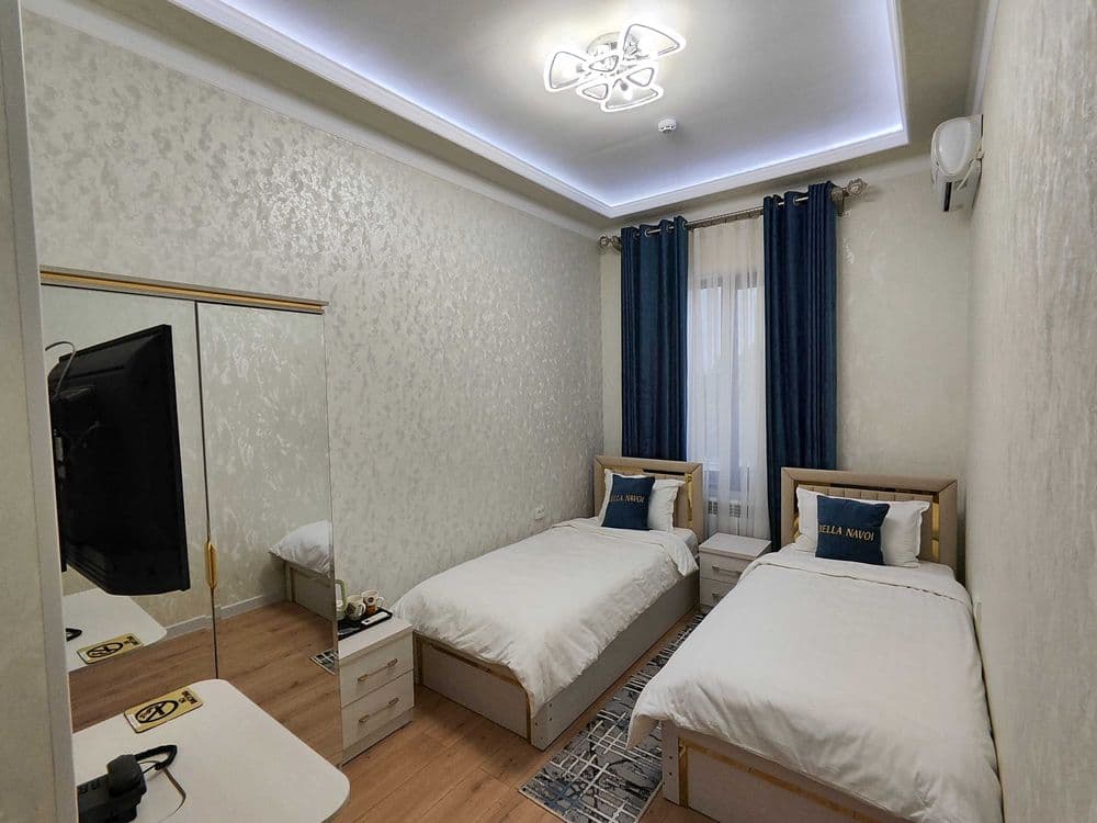 Bella Navoi mehmonxona Lux xona 2 kishilik — 1