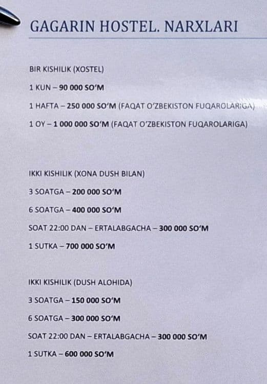 Kunlik mexmonxona. Kunlik kvartira. BEZ ZAKS. OTOPLENIYE — 2