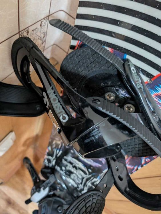 Сноуборд Ride DH2 155см, Креплени Burton, Ботинки Salomon комплект — 6