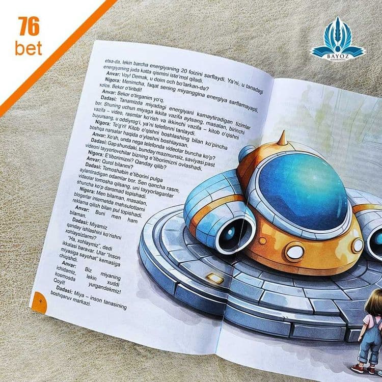 “Sinfdan tashqari o‘qish” kitobi 4-sinf — 2