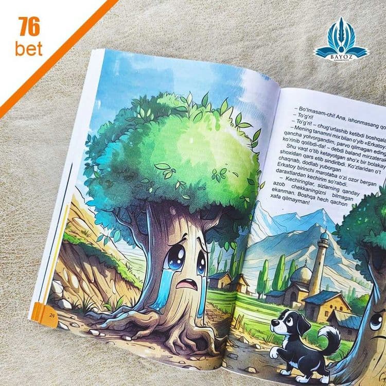 “Sinfdan tashqari o‘qish” kitobi 4-sinf — 4