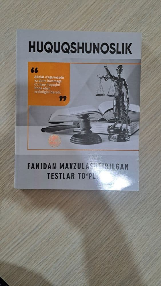 Mavzulashtirilgan Test kitob — 1