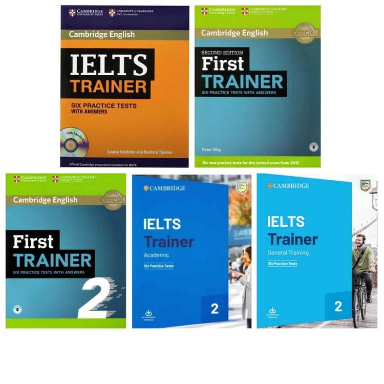 Доставка Ielts trainers six practice tests, first trainer six practice — 1