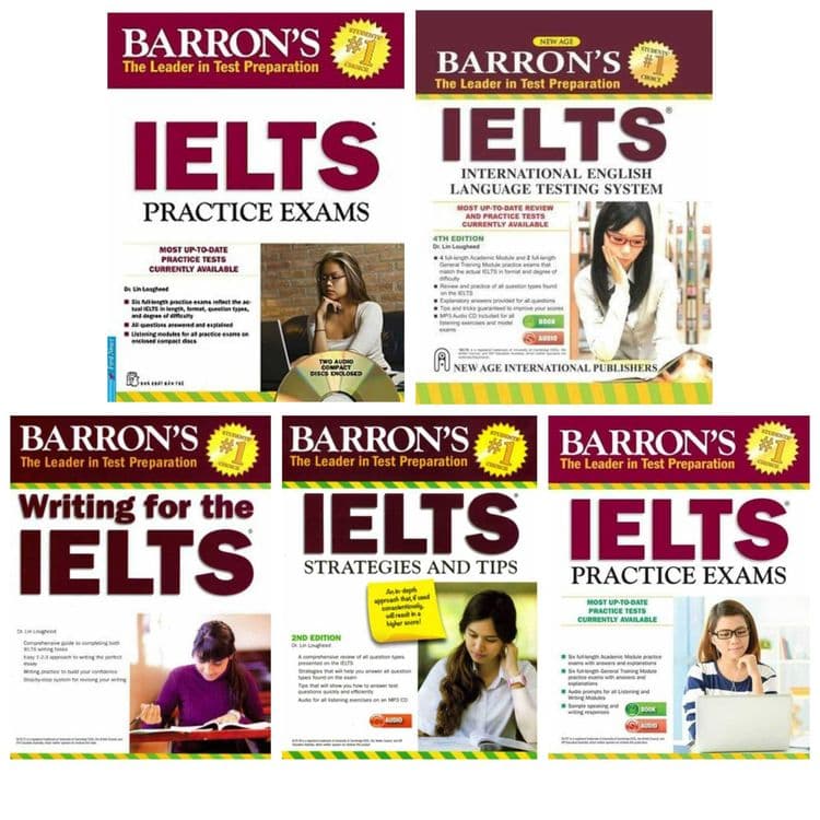 Доставка. Barron's Ielts Practice exams, writing, strategies essential — 1
