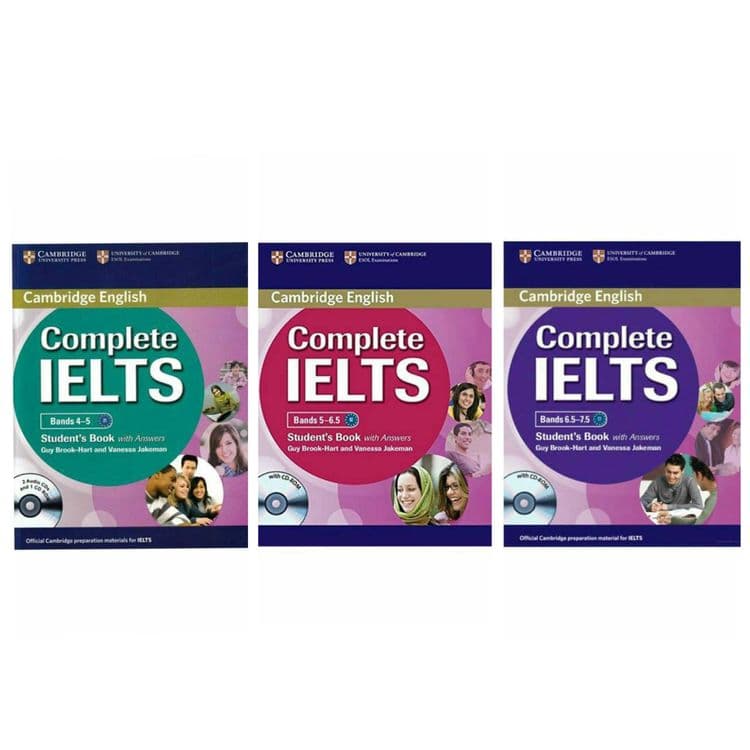 Доставка. Complete Ielts Bands 4-5; 5-6,5; 6,5-7,5, формат А5 — 1