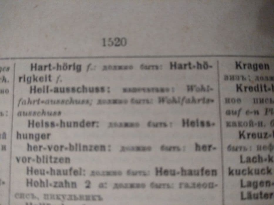 Словари Немецкого языка 1911, 1931-34г.г — 5
