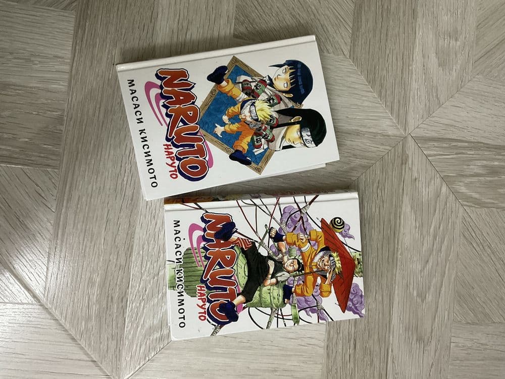 Книги НАРУТО оригинальные комиксы — 1