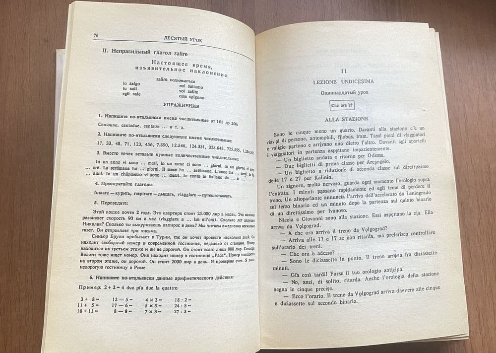 Учебник Итальянского Языка. ITALIANO. Д. Васильевская, С. Завадская — 6