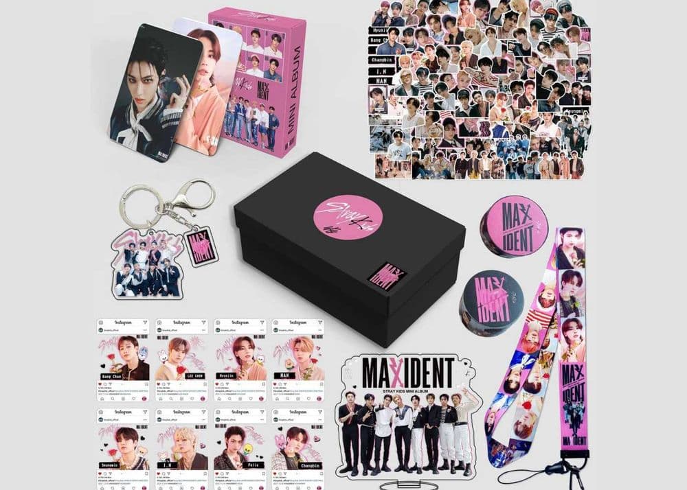 Подарочные боксы по корейским группам BLACK PINK, Stray Kids, BTS — 4