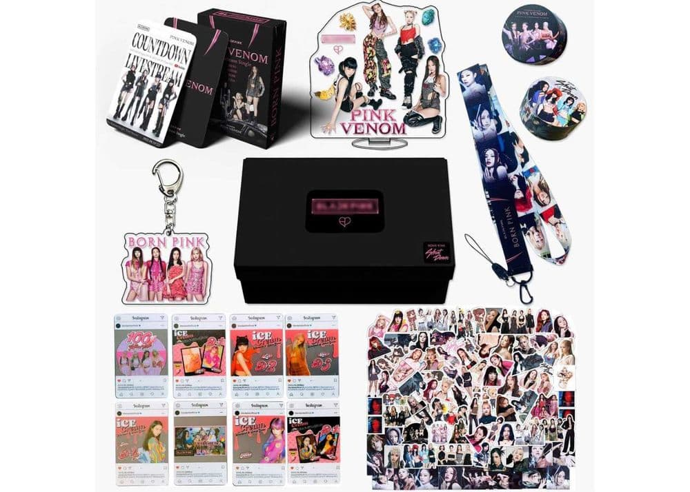 Подарочные боксы по корейским группам BLACK PINK, Stray Kids, BTS — 5