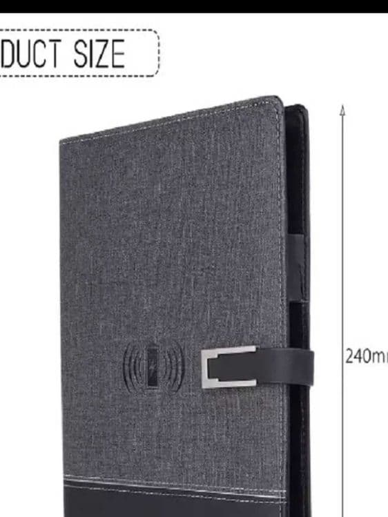 Блокнот с Power Bank и флешкой — ежедневник с зарядкой — 3