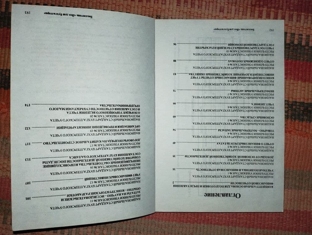 Бугалтер китоблар. Рус тилида — 6