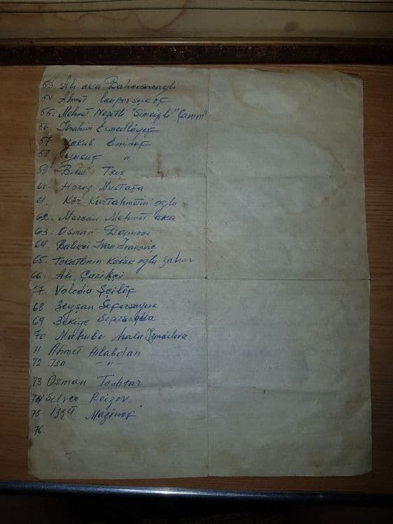 Фотография 1926 года Турки на празднике Дереза. — 3