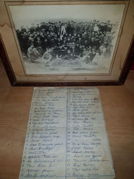 Фотография 1926 года Турки на празднике Дереза. — 6