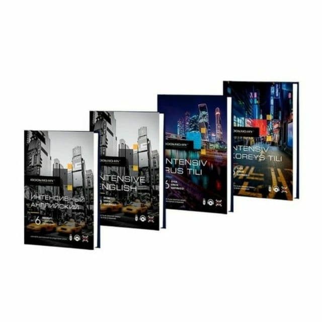 Book nomy ingliz rus kores tilini oson oʻrganish uchun elektron varian — 2
