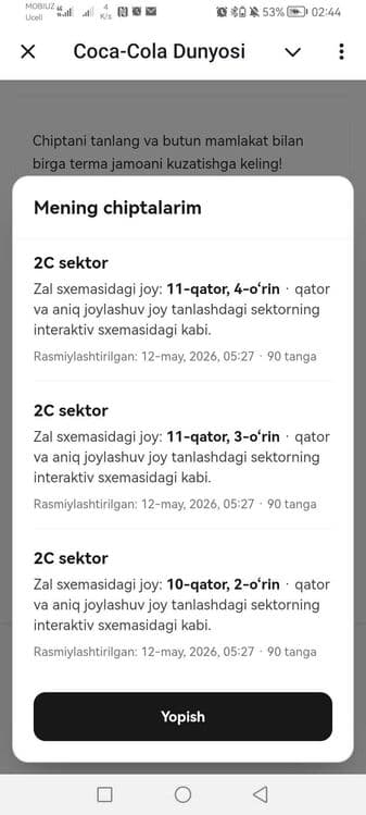 Biletlar bor 22 May kuni Bunyodkor Uzbekiston Jahon chempionatiga — 4