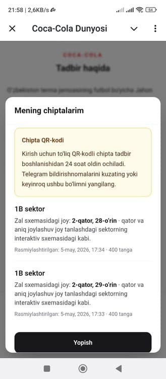 Futbol boʻyicha Jahon chempionatiga kuzaruv marosimi uchub biletlar bo — 6