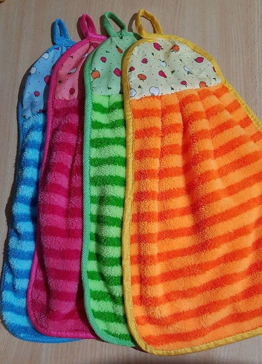 Кухонные махровые полотенца — 3
