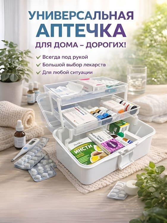 Аптечка дорожная и для дома — 3