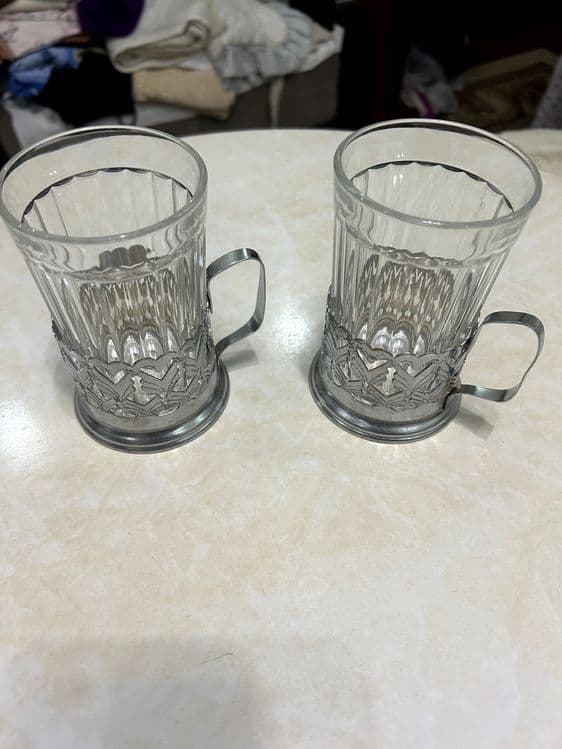 Подстаканники со стаканами — 2