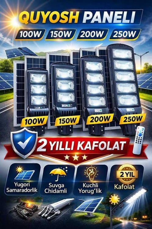 Quyoshli Projektorlar 100w — 1