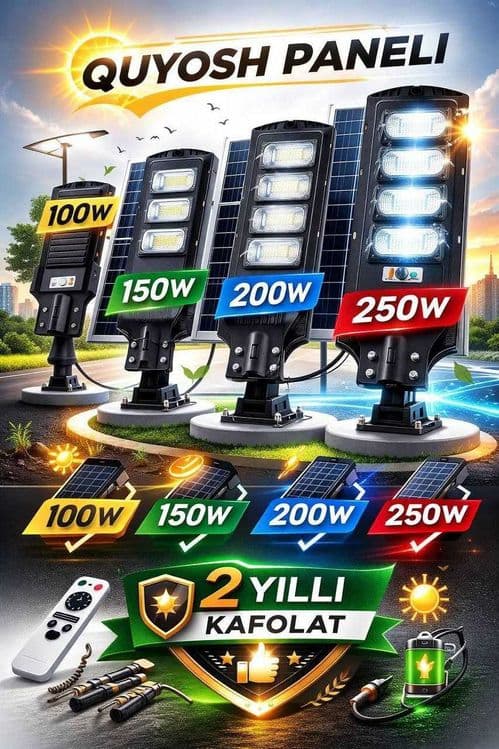 Quyoshli Projektorlar 100w — 2