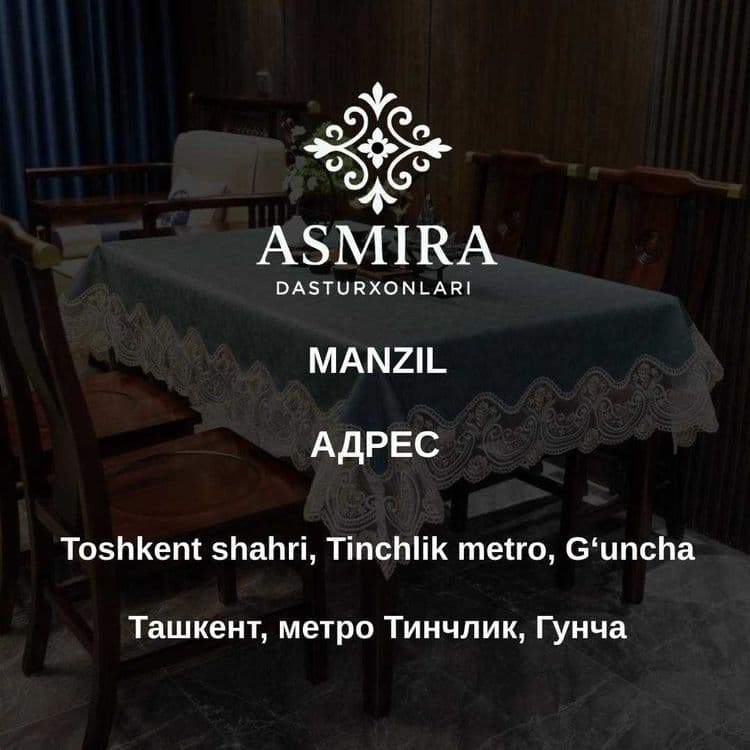 Asmira Ekokoja Dasturxonlari, Dasturxon, Скатерть из Экокожи, Skatert — 7