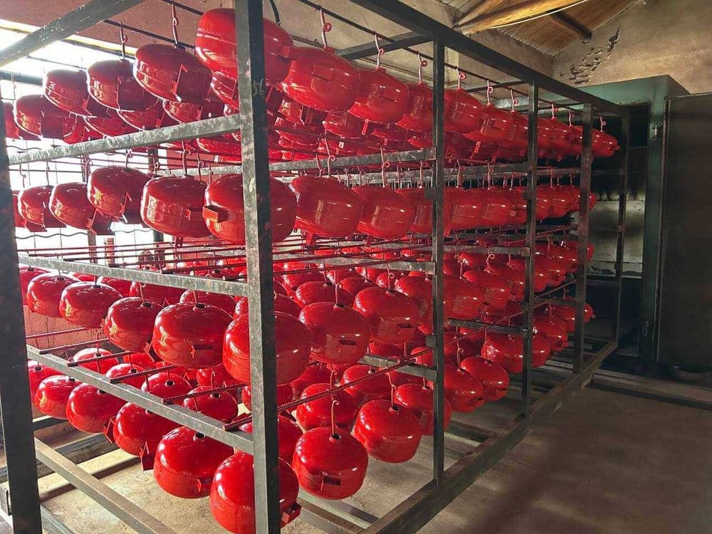 Avtomatik o't o'chirgich sprinkler ballonlari, ognetushitel (Xitoy) — 4