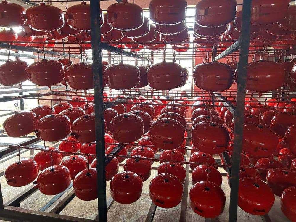 Avtomatik o't o'chirgich sprinkler ballonlari, ognetushitel (Xitoy) — 6
