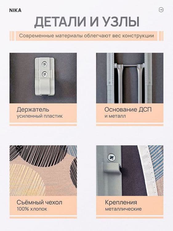 Навесная гладильная доска Ника — 2