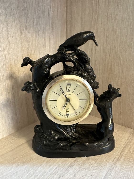 Часы «Ворона и лисица» — 1