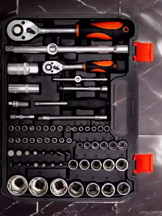 Professional avtomobil asboblari to‘plami — 82 dona — 4