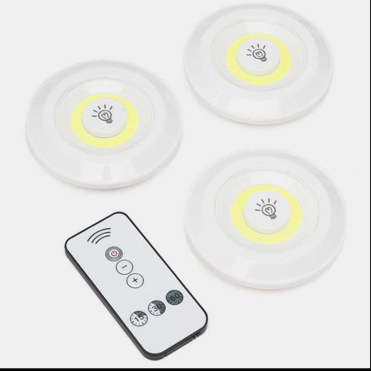 Zamonaviy LED lampa (3 dona + pult bilan) — 1