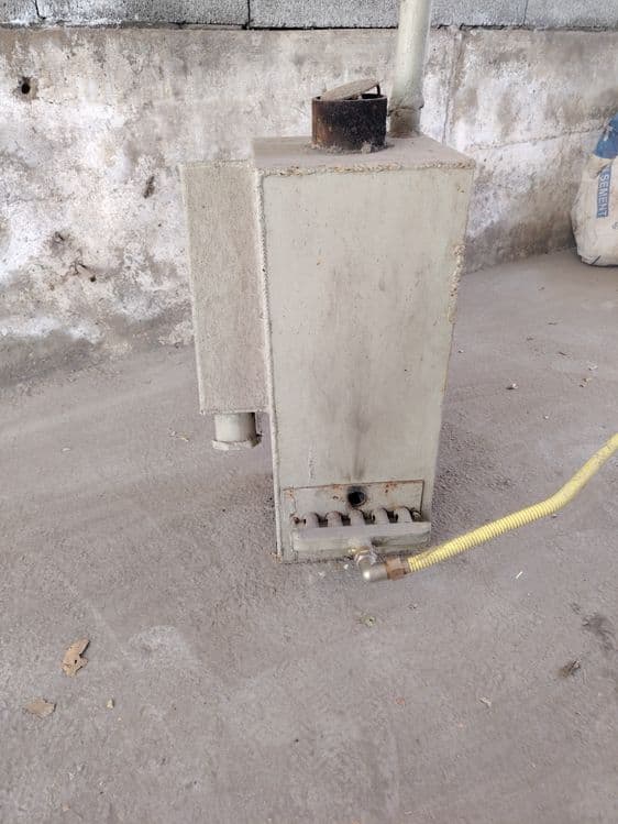 Котёл кичкина. Газа ишледи. — 1