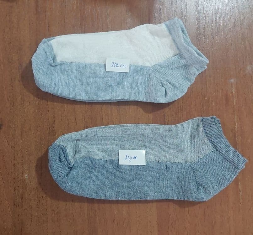 Bolalar o‘yingohlari uchun bir martalik naskiy. Одноразовые носки — 2