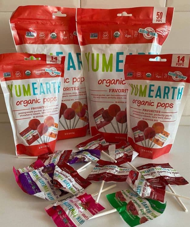Чупа чупс *Organik chupa chups *Organic pops *YumEarth — 1