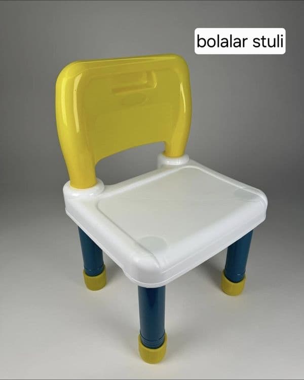 Bolalar uchun mustahkam plastikdan stul — 1