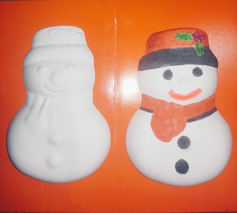 Новогодние фигурки из гипса. — 6