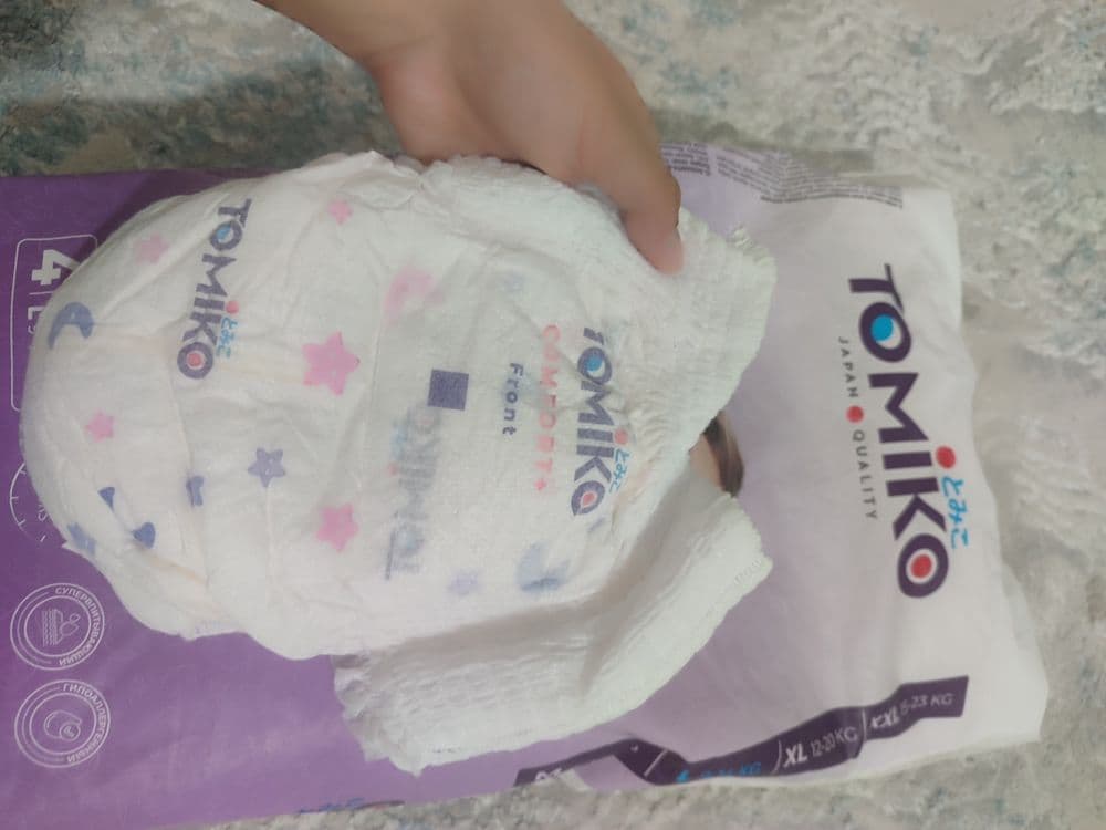 Pampers trusik tomiko comfort+ 4-razmer, pampers 5-razmer — 2