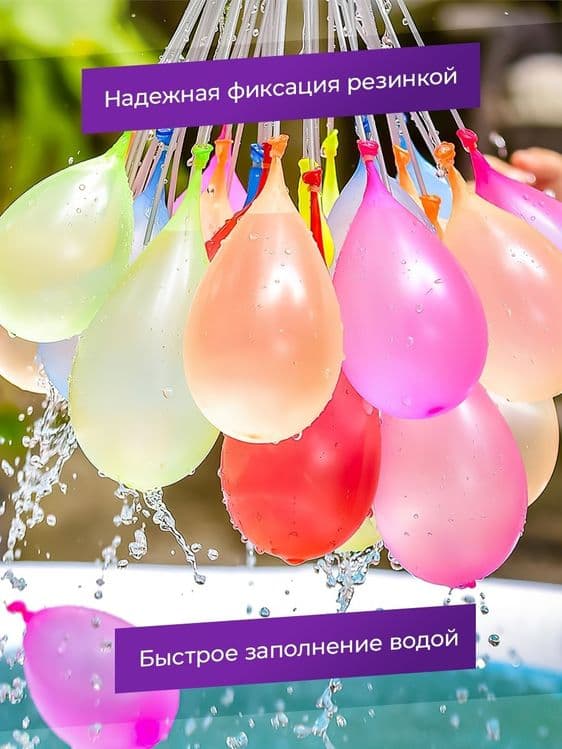 Воздушные шарики-бомбочки с водой/водяные капитошки
Даже летом Ваше ча — 8