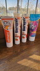 Детские зубные пасты elmex, bio repair, brush baby